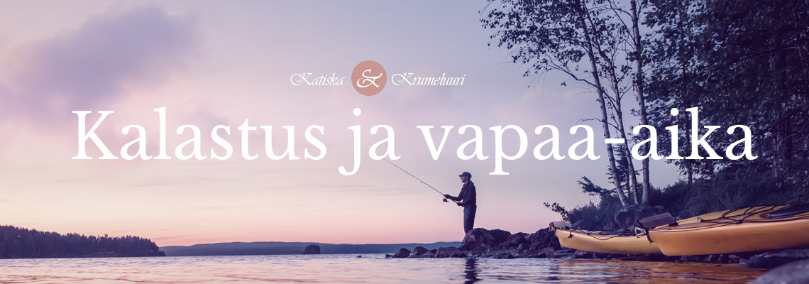 Kalastustuotteet myymälässä