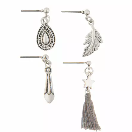 Korvakorut 4 erilaista - Korvakorut - 8717459618220 - 1