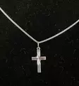 "Shining Cross" ristikaulakoru 45cm - Kaulakorut - 6430063665740 - 1