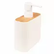 Keraaminen saippuapumppupullo valkoinen - Kylpyhuonetarvikkeet - 8717459822450 - 2