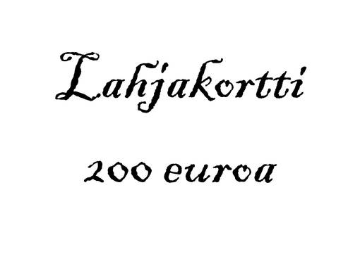 Lahjakortti 200e - Lahjakortit - 99999984-200 - 1