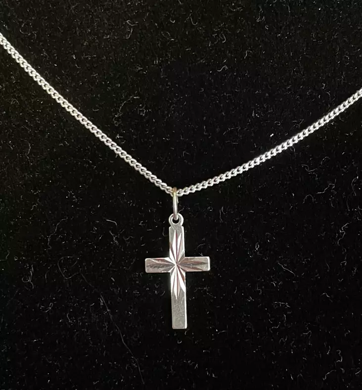 "Shining Cross" ristikaulakoru 45cm - Kaulakorut - 6430063665740 - 1