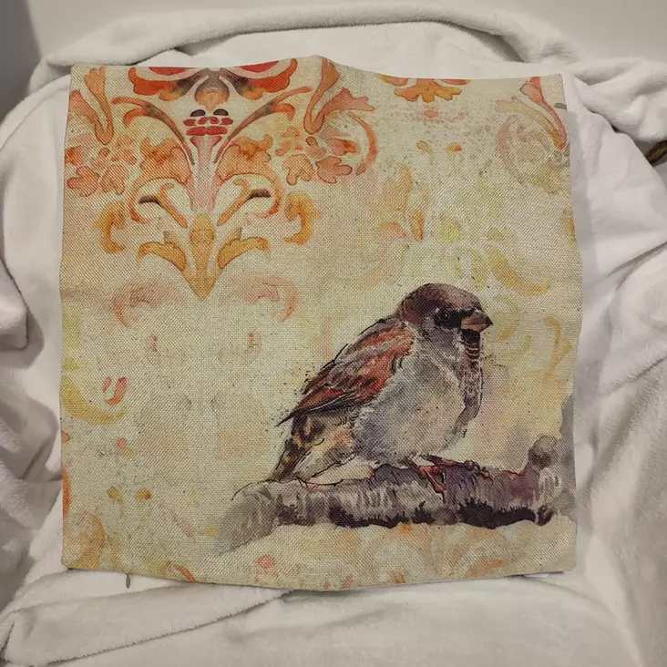 Koristetyynynpäällinen varpunen - Tyynyt ja tyynynpäälliset - 8717459777460 - 1