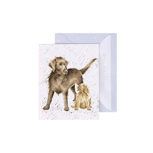 Wrendale 2-os minikortti, puppy love - Pakettikortti - 5060318048021 - 1