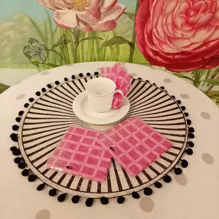 Japanilainen ohut servetti ruutukuvio - Servetit - 1100031 - 1