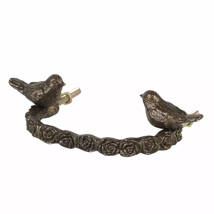 Vedin/kahva lintusomisteilla rauta - Nupit ja vetimet - 8717459737181 - 1