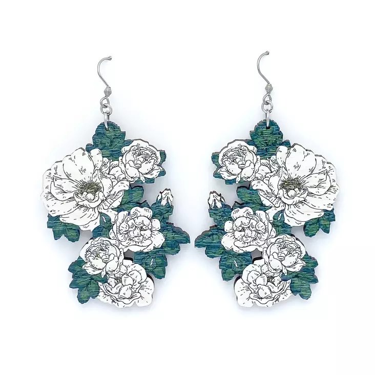 Nuppu korvakorut Juhannusruusu - Korvakorut - 300701 - 1