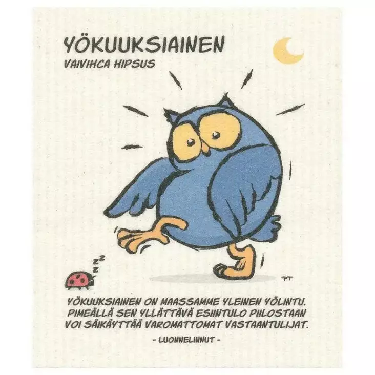 Keittiöliina / tiskirätti Yökuuksiainen - Keittiöliinat - 6430026060261 - 1