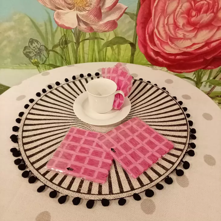 Japanilainen ohut servetti ruutukuvio - Servetit - 1100031 - 1