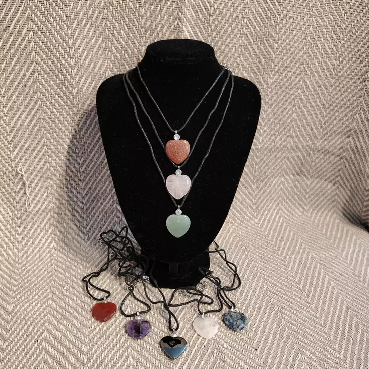 Sydän kaulakoru Healing Stones - Kaulakorut - 300101 - 1