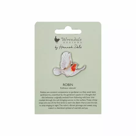 Wrendale pinssi Punarinta - Pinssit - 5056464323402 - 1