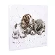 Wrendale canvas taulu Koirat 20x20cm - Taulut ja kyltit - 5056464303152 - 1