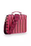 Olkalaukku Frances S Stripe Pink - Laukut ja kassit - 8721009923962 - 2