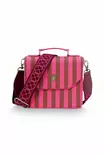 Olkalaukku Frances S Stripe Pink - Laukut ja kassit - 8721009923962 - 1