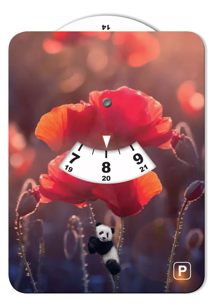 Parkkikiekko Maroy panda - Parkkikiekot - 6430062961522 - 1