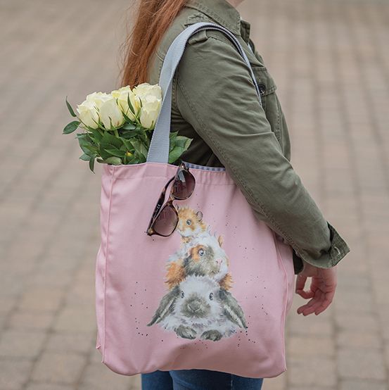 Wrendale canvas kassi "pyramidi" - Laukut ja kassit - 5056464301332 - 1