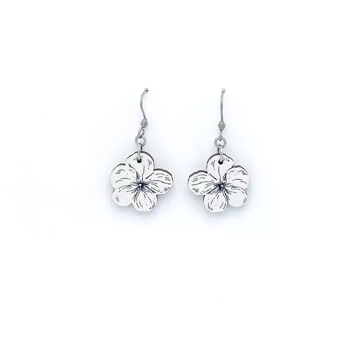 Nuppu korvakorut Lumipallo, pieni - Korvakorut - 300703 - 1