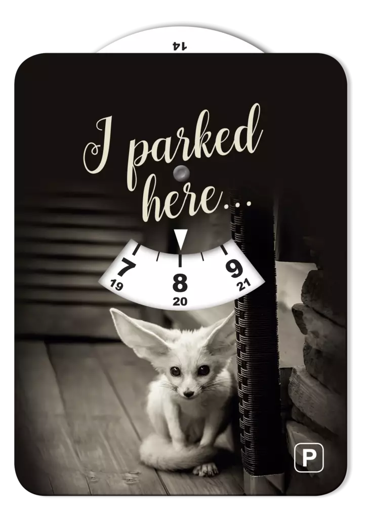 Parkkikiekko I parked here - Parkkikiekot - 6430062961553 - 1