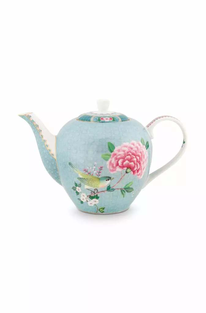 PiP Studio Teepannu Blushing birds blue - Kannut ja kaatimet - 8718924047323 - 1