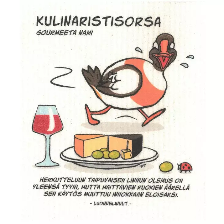 Keittiöliina/tiskirätti Kulinaristisorsa - Keittiöliinat - 6430026067703 - 1