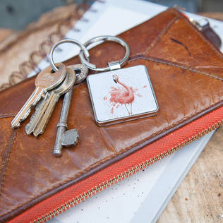 Wrendale avaimenperä Flamingo - Avaimenperät - 5060503707764 - 1