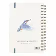 Wrendale vieraskirja A5 Kingfisher - Muistikirjat, vihkot ja lehtiöt - 5056464326854 - 2