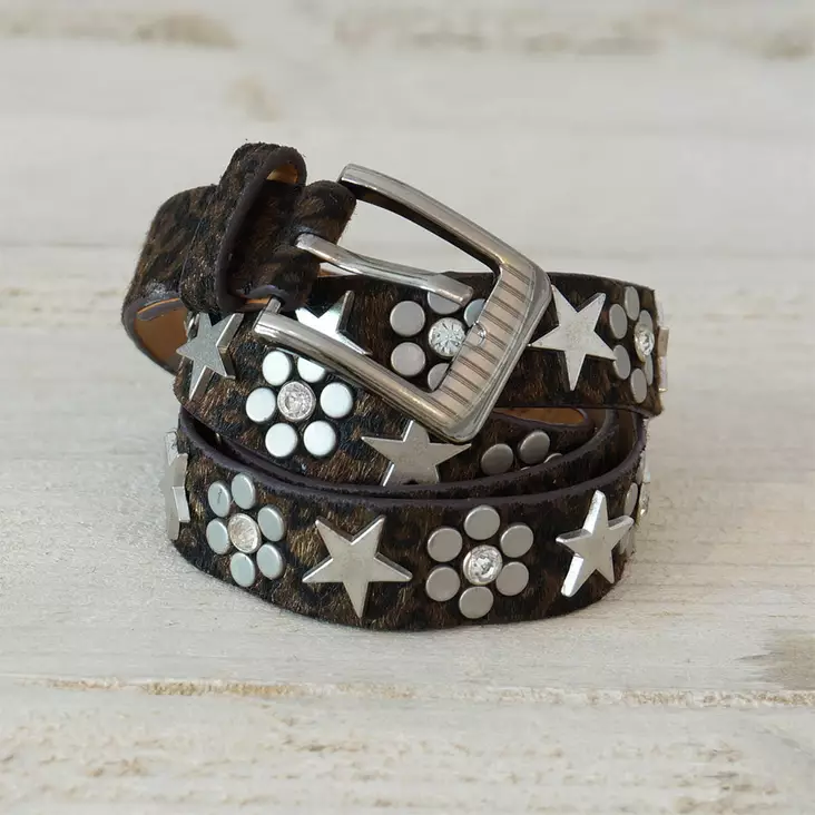 Vyö ruskea kukka- ja tähtisomistein - Muut asusteet - 7421027003554 - 1