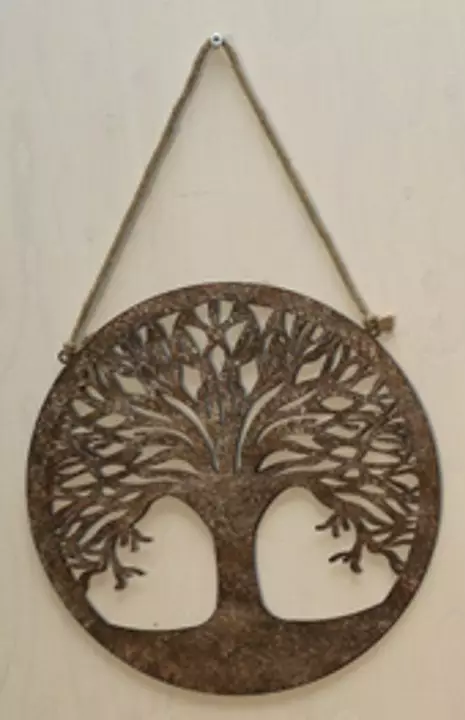 Seinäkoriste metalli Elämänpuu - Taulut ja kyltit - 6430023436014 - 1