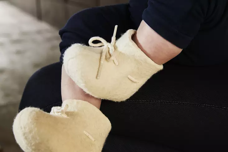 Glerups Vauva töppöset New Born - Huopatossut - 0215 - 1