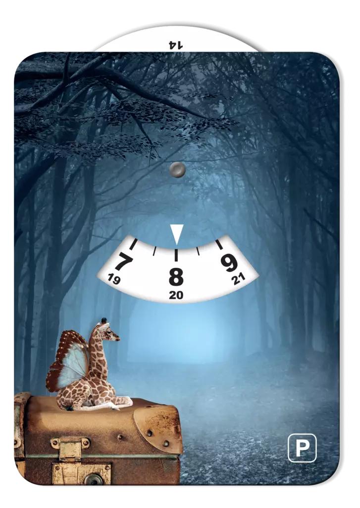 Parkkikiekko Maroy kiraffi - Parkkikiekot - 6430062961485 - 1