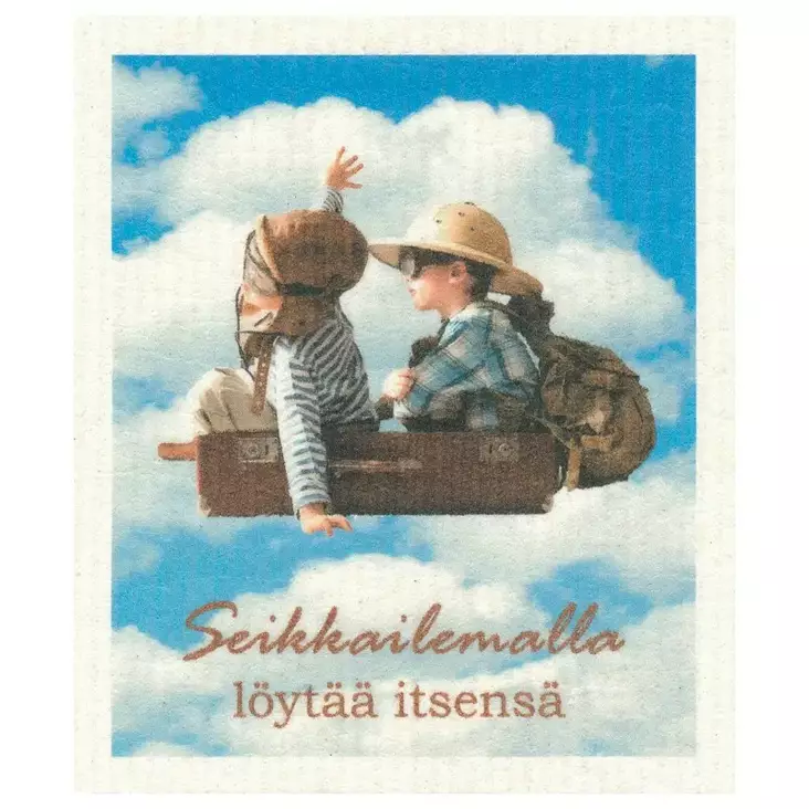 Keittiöliina / tiskirätti Seikkailemalla - Keittiöliinat - 6430026063385 - 1