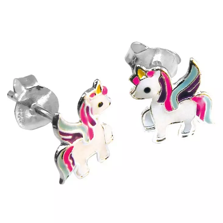 "Yksisarvinen" nappikorvakorut - Korvakorut - 6430063667065 - 1