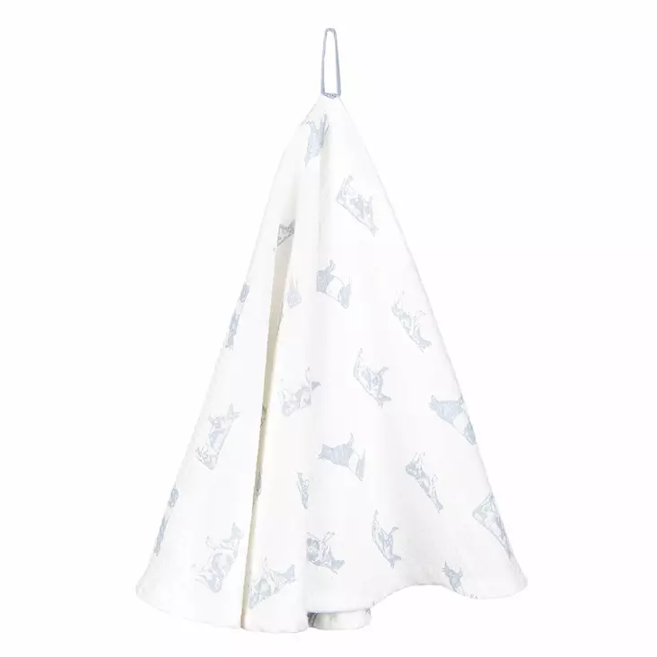 Keittiöpyyhe pyöreä lehmät, sininen - Keittiötekstiilit - 8717459668256 - 1