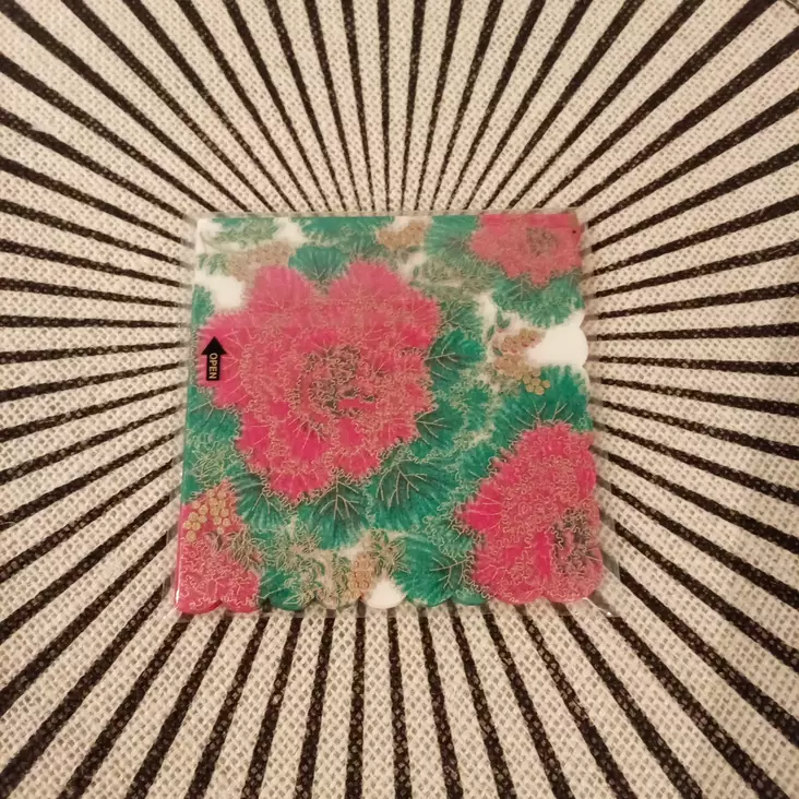 Japanilainen ohut servetti joulukukka - Servetit - 1100036 - 1