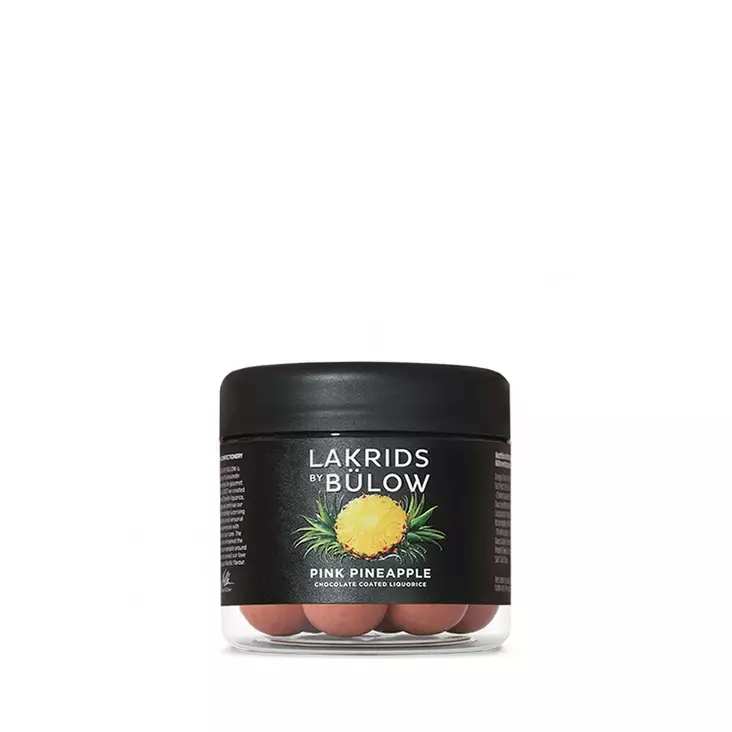 Lakrids by Bülow pinkki ananas laku 115g - Lakut - 5710858014146 - 1