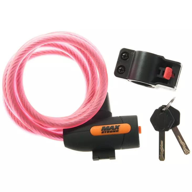 Spiraalilukko Maxstrong 8/150cm, S800 - Muut pyöräily tarvikkeet - 6438131014827 - 1
