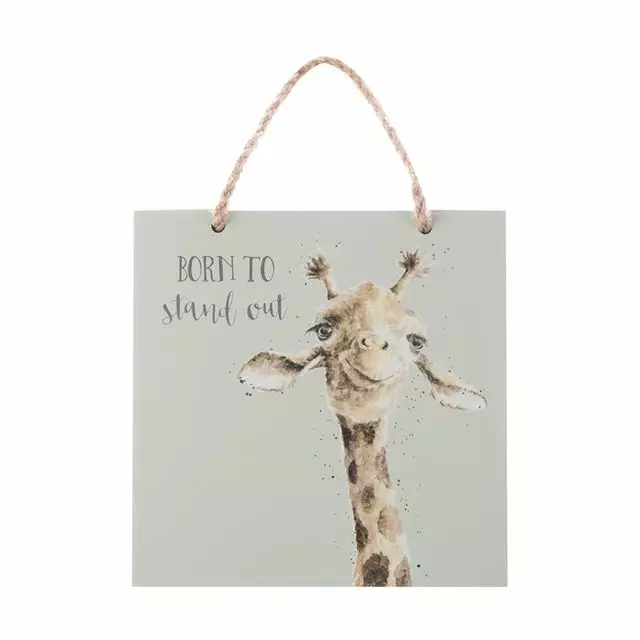 Wrendale kyltti "Born to stand out" - Taulut ja kyltit - 5056464301417 - 1