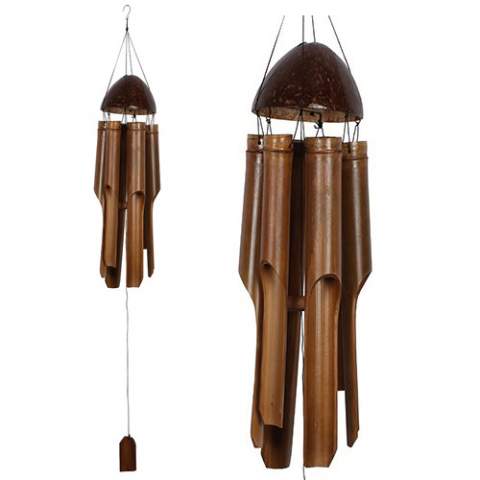 Bambutuulikello 110cm - Pihakoristeet - 5056131100558 - 1