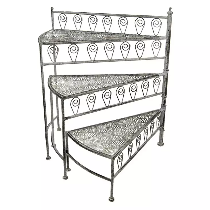 Kukkateline "portaat" 56x31x65cm - Puutarhatarvikkeet - 8717459810358 - 1