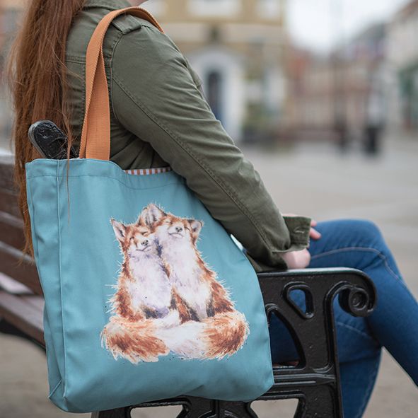 Wrendale canvas kassi Kettu - Laukut ja kassit - 5056464301318 - 1