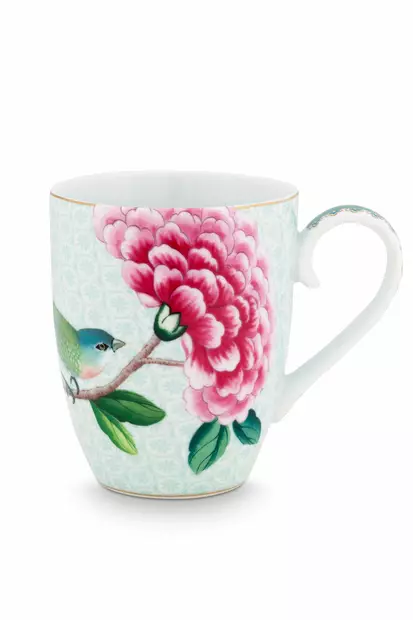 Pip Studio muki iso Blushing birds white - Mukit - 8718924046869 - 1