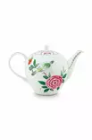 PiP Studio Teepannu Blushing birds white - Kannut ja kaatimet - 8718924047309 - 2