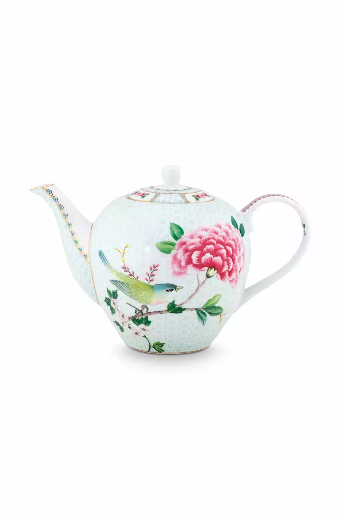 PiP Studio Teepannu Blushing birds white - Kannut ja kaatimet - 8718924047309 - 1