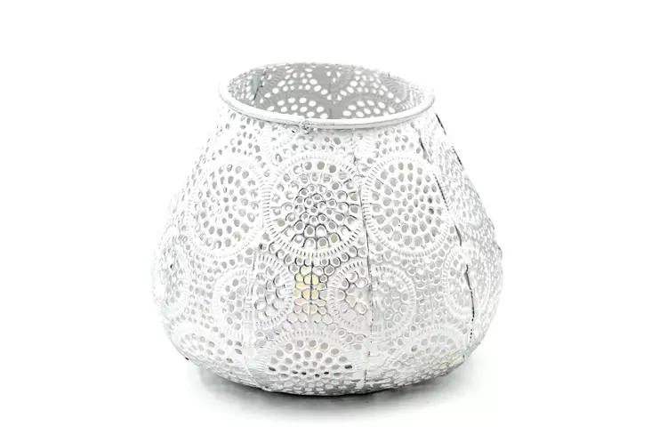 Pitsilyhty valkoinen, Marlot - Lyhdyt ja öljylamput - 8718317544569 - 1