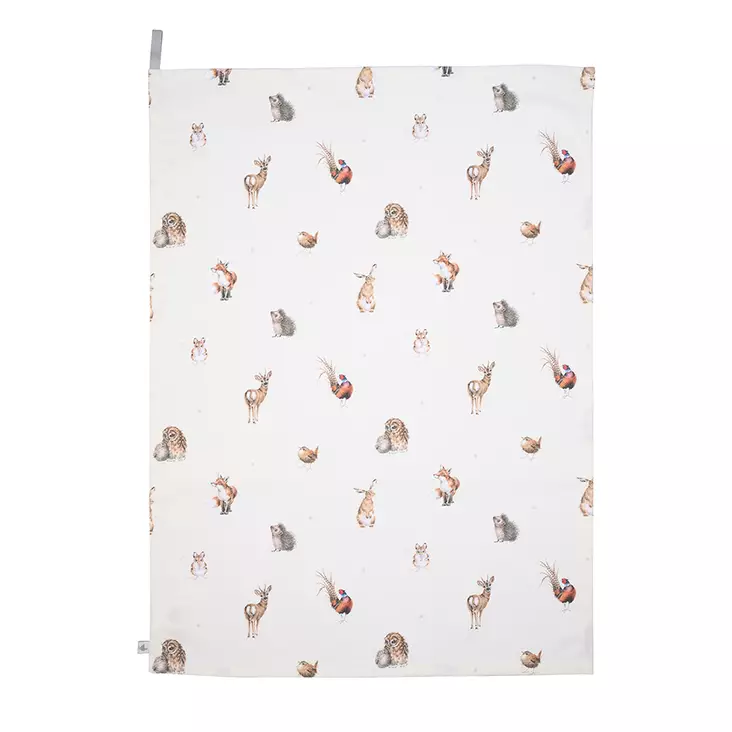 Wrendale keittiöliina Woodlanders - Keittiötekstiilit - 5056464310129 - 1